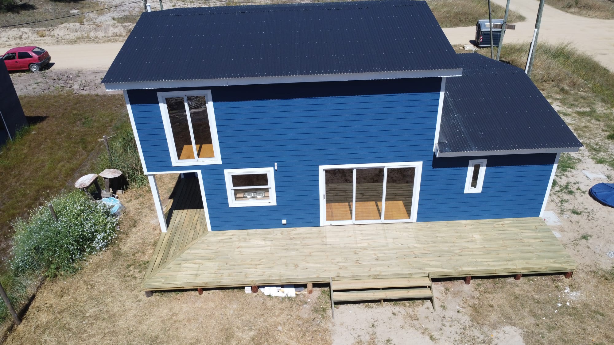 Deck from above